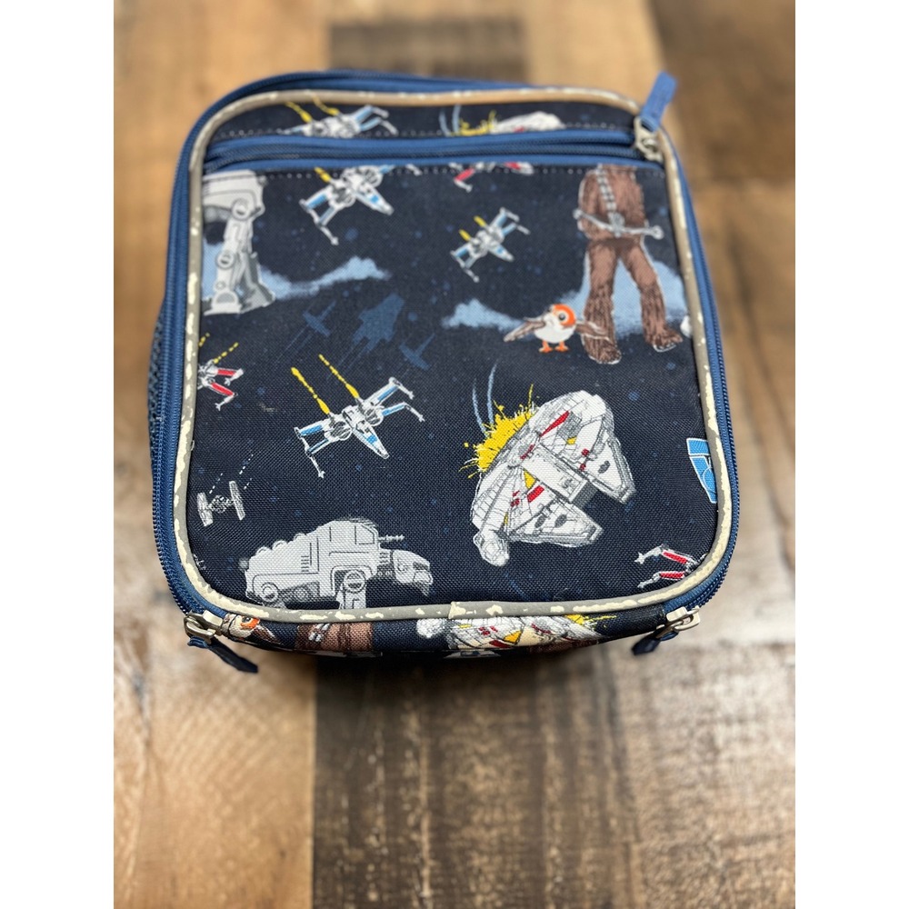 Star‎ Wars Insulated Lunch Box Millennium Falcon Chewbacca AT-AT Blue Cooler Bag